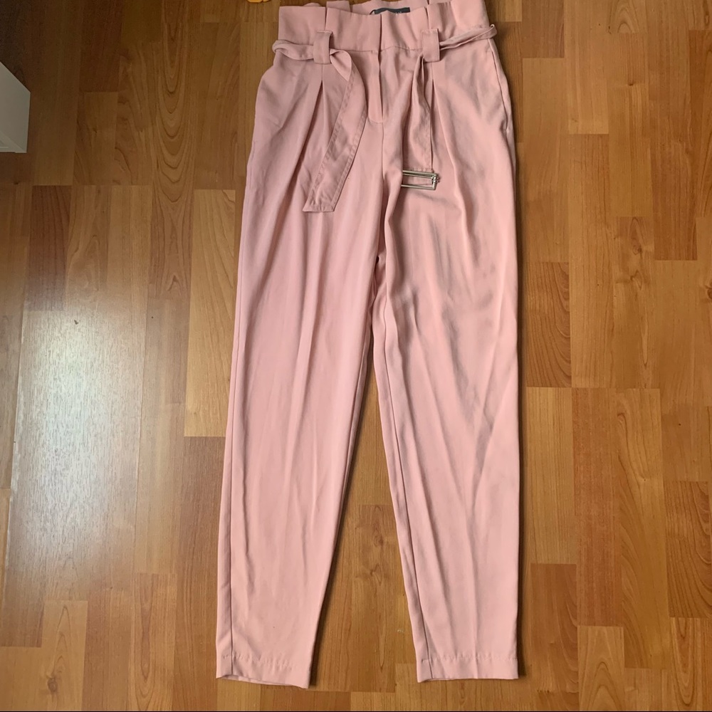 Paperbag dress pants